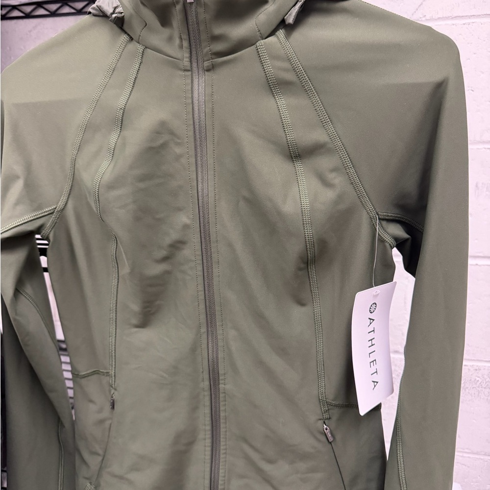 Athleta Women's Olive Utility Jacket